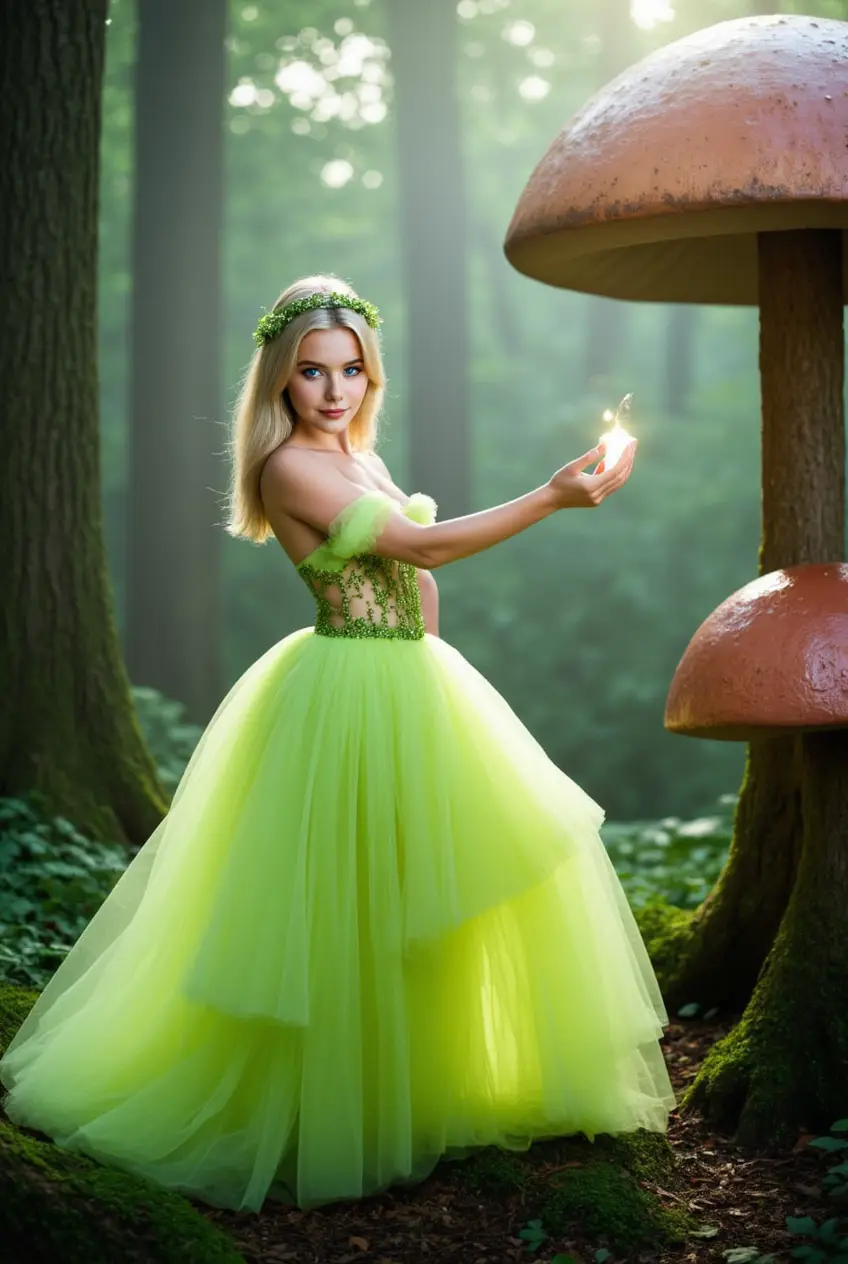 score 9 score 8 up score 7 up photo realistic she stands gracefully in an ethereal forest scene sunl d47a7b6f a4f1 447a b596 1ab36682da45